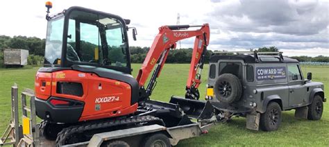 mini digger hire romsey|Coward Plant Hire .